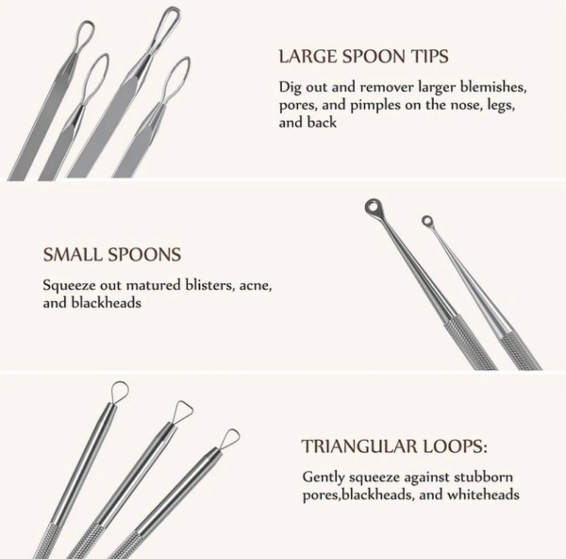 Blackhead Remover Tool Set