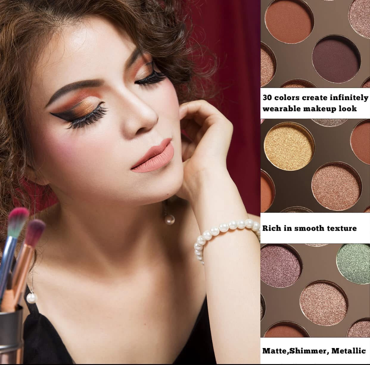 Eye-Shadow 30 Color Pallets