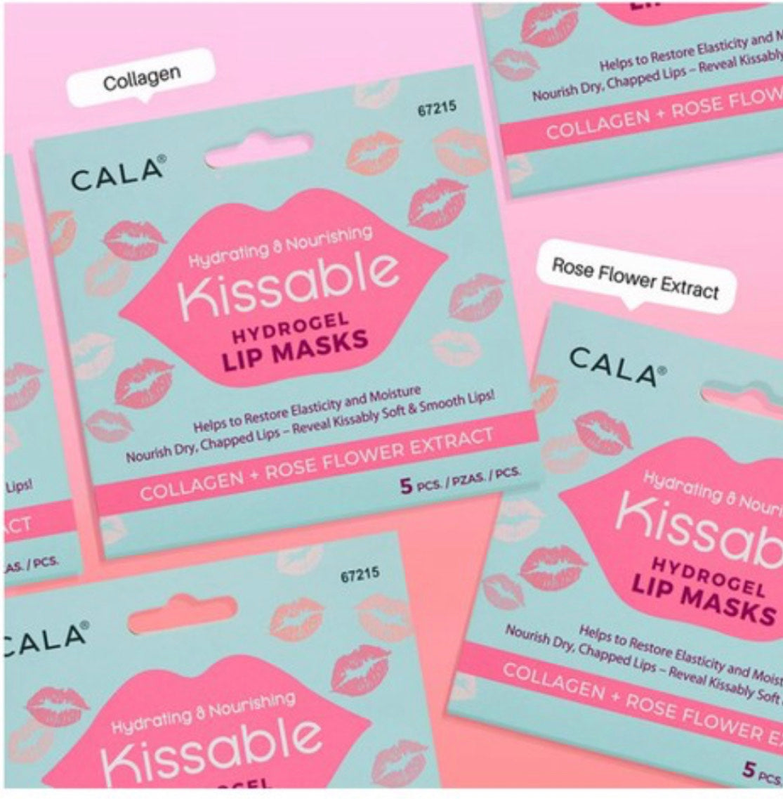Kissable Hydrogel Lip Masks