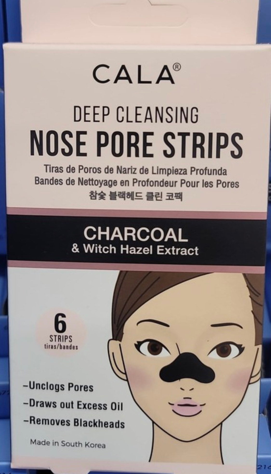 Woman's Nose Pore Strips