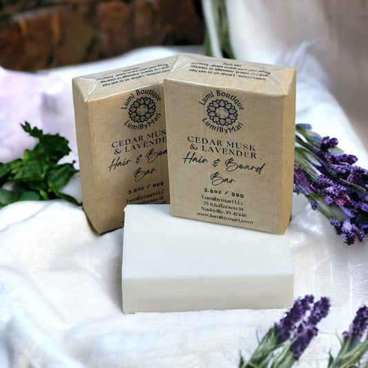 Hair & Beard Soap Bar