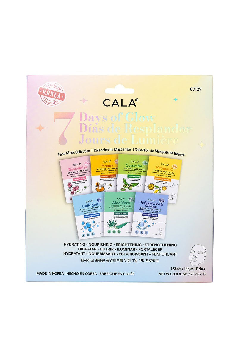 Cala 7 Day Glow Face Mask Collection