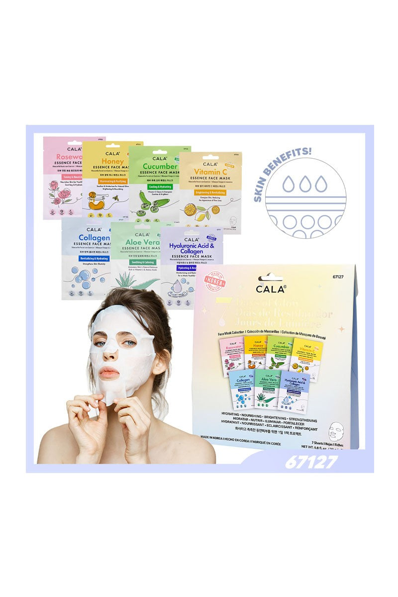 Cala 7 Day Glow Face Mask Collection