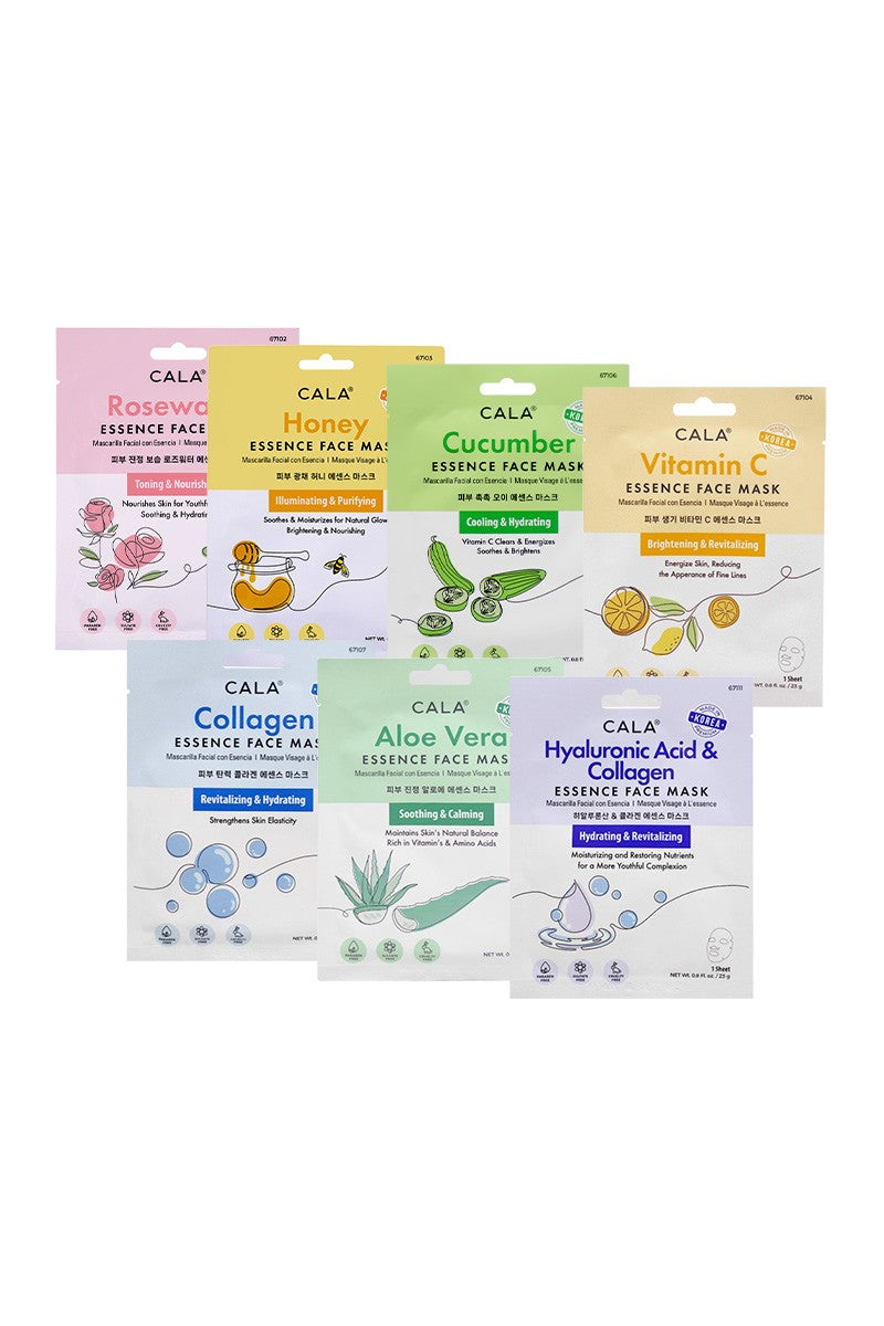 Cala 7 Day Glow Face Mask Collection