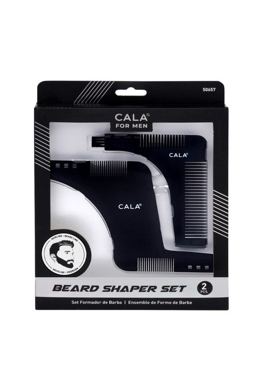 Cala For Men 2 Pc Beard Shaper Set