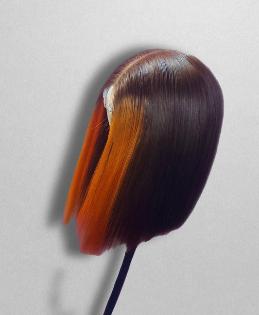 12"Inch Customize Bob Wig (Highlights)
